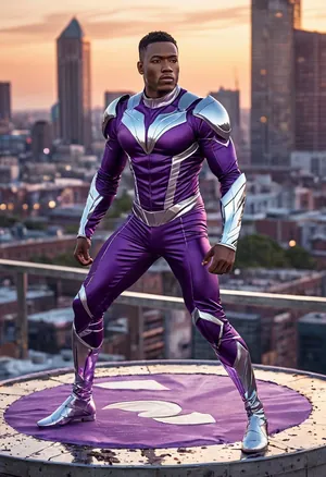 Orbital, an original Next Level Superheroes character